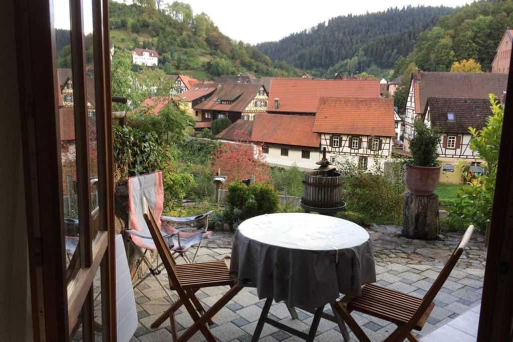 Urlaub Mit Blick Auf Schiltachs Fachwerkhaeuser Dış mekan fotoğraf