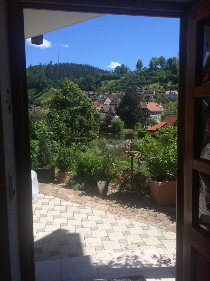 Urlaub Mit Blick Auf Schiltachs Fachwerkhaeuser Dış mekan fotoğraf